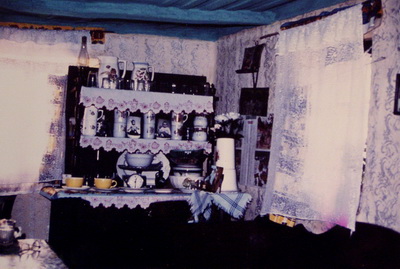 Régi tipikus józsai szoba berendezése